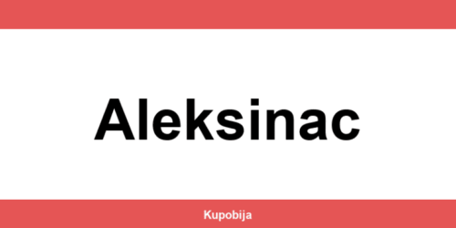IDEA Aleksinac radno vreme i lokacije