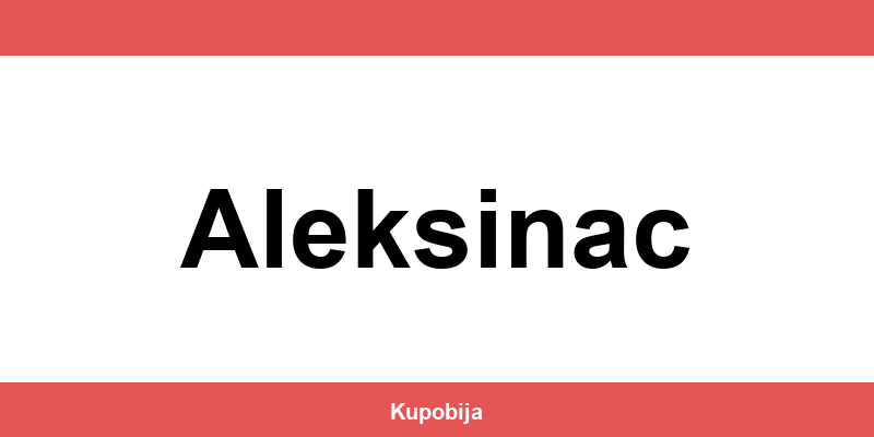 IDEA Aleksinac radno vreme i lokacije