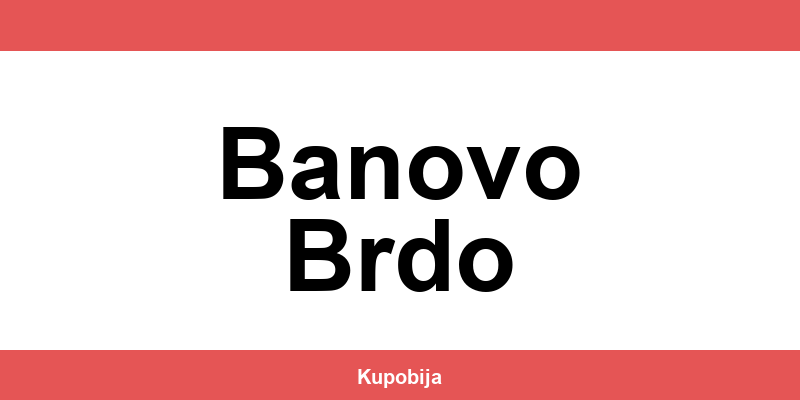 IDEA Banovo Brdo radno vreme i lokacije