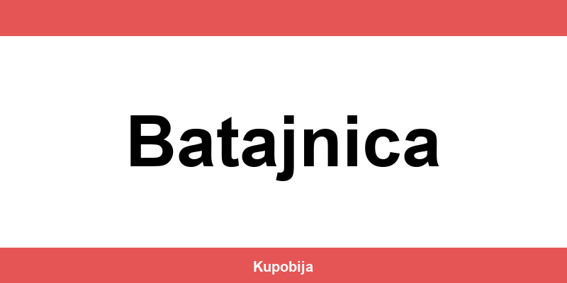 IDEA Batajnica radno vreme i lokacije