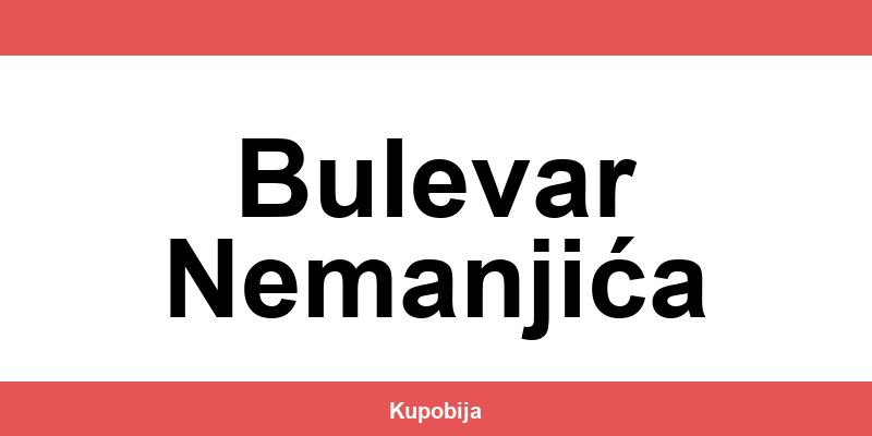 IDEA Bulevar Nemanjića radno vreme i lokacije