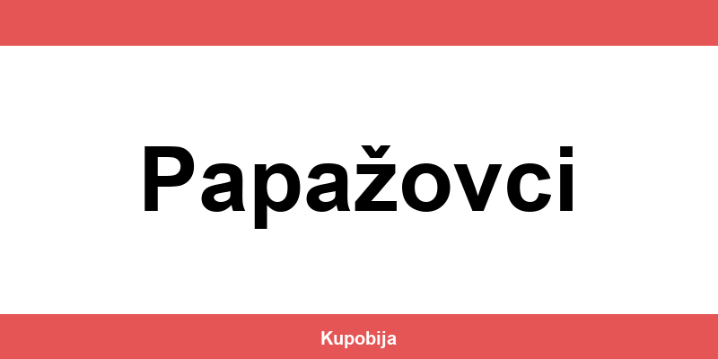 IDEA Papažovci radno vreme i lokacije