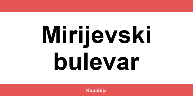 IDEA Mirijevski bulevar radno vreme i lokacije