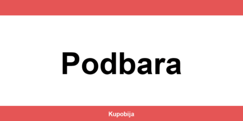 IDEA Podbara radno vreme i lokacije