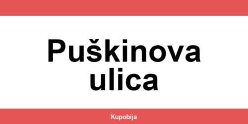 IDEA Puškinova ulica radno vreme i lokacije