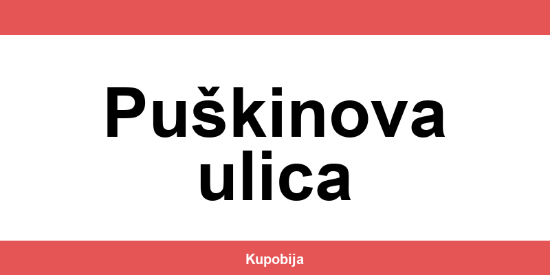 IDEA Puškinova ulica radno vreme i lokacije